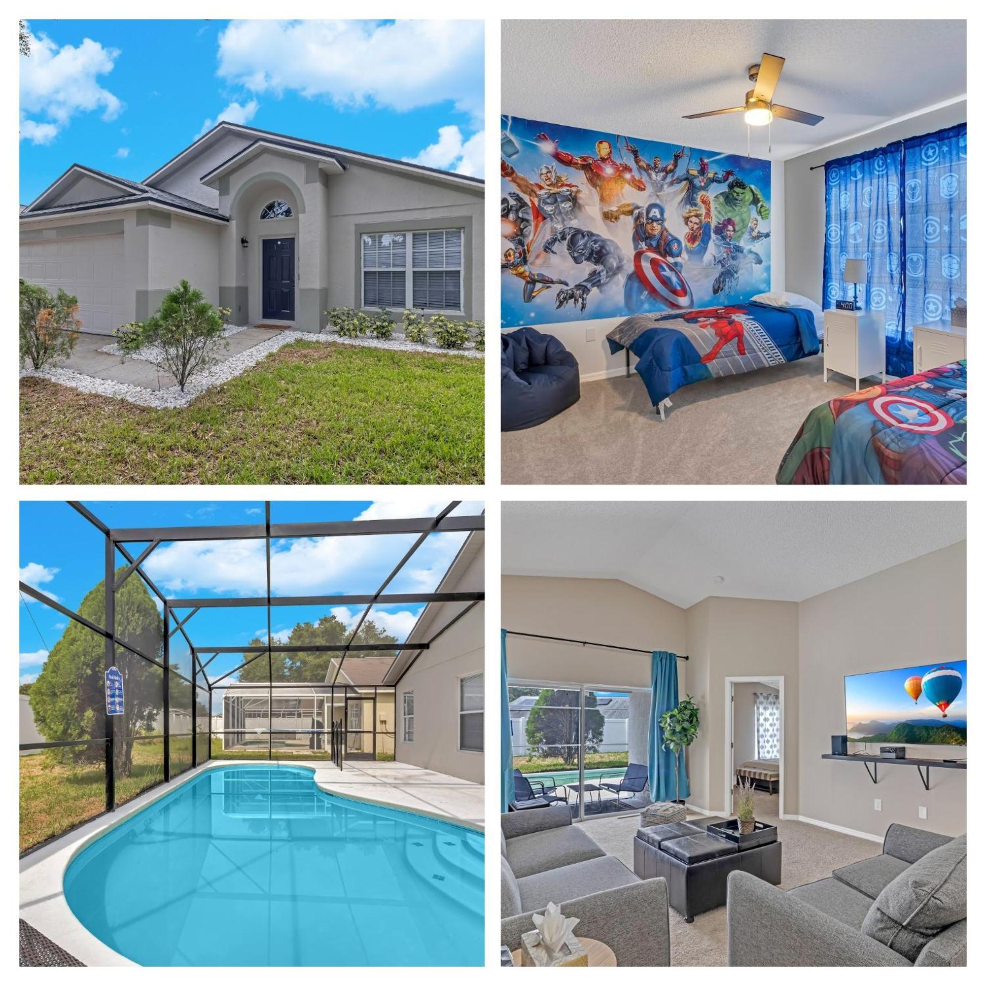 Disney Themed House Free Heated Pool Close Disney 5Br 9Bd أورلاندو المظهر الخارجي الصورة